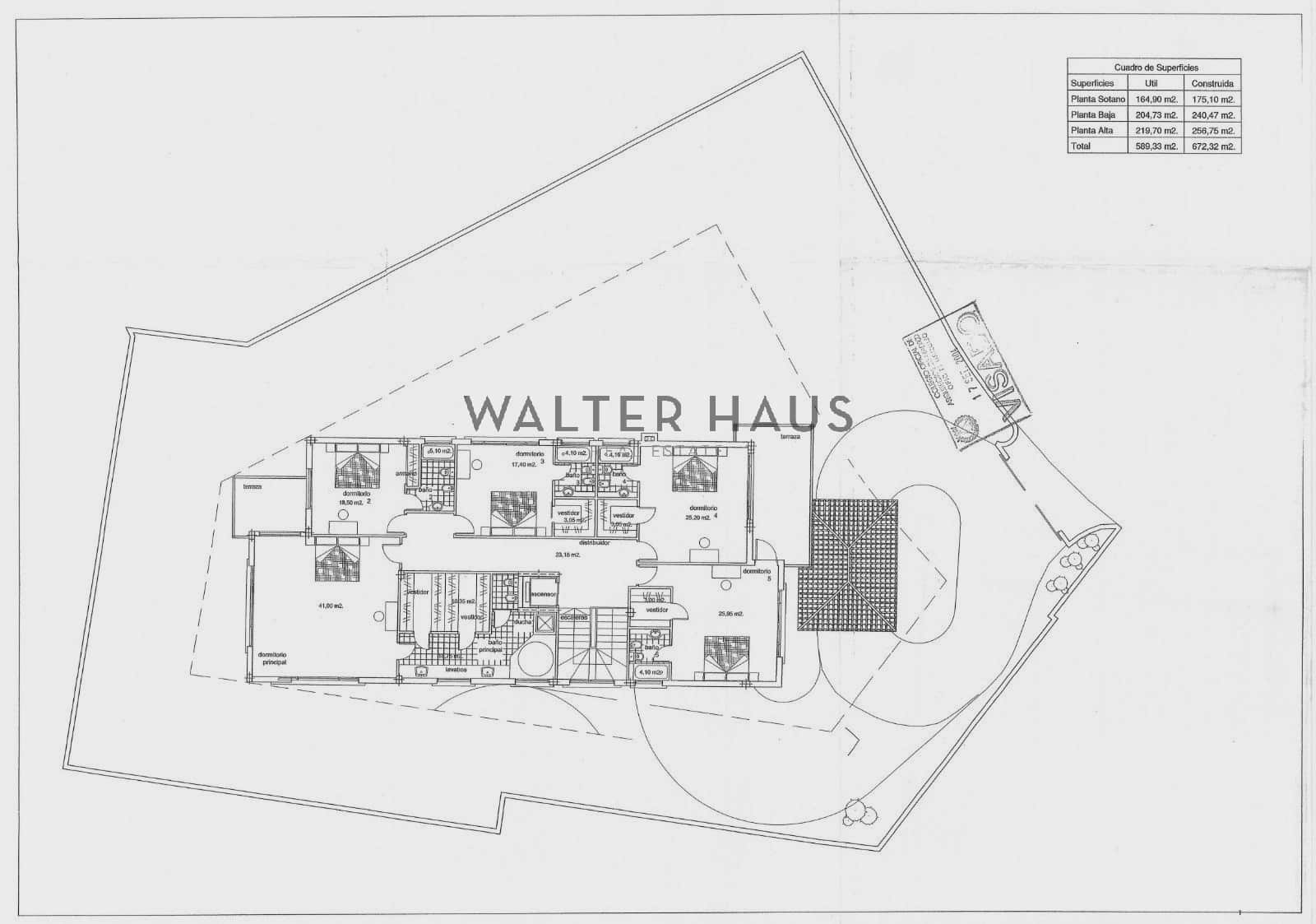 7 soveværelse Villa til salg i Madrid by med swimmingpool - € 3.250.000 (Ref: 7413821)