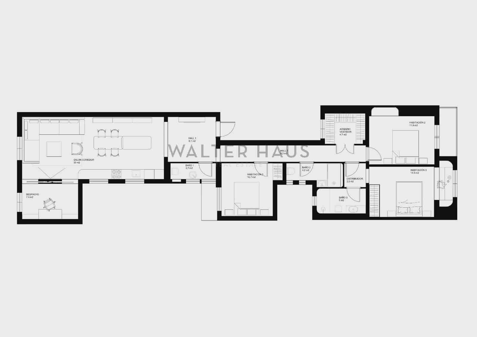 4 soveværelse Lejlighed til salg i Barcelona by - € 1.090.000 (Ref: 7788725)