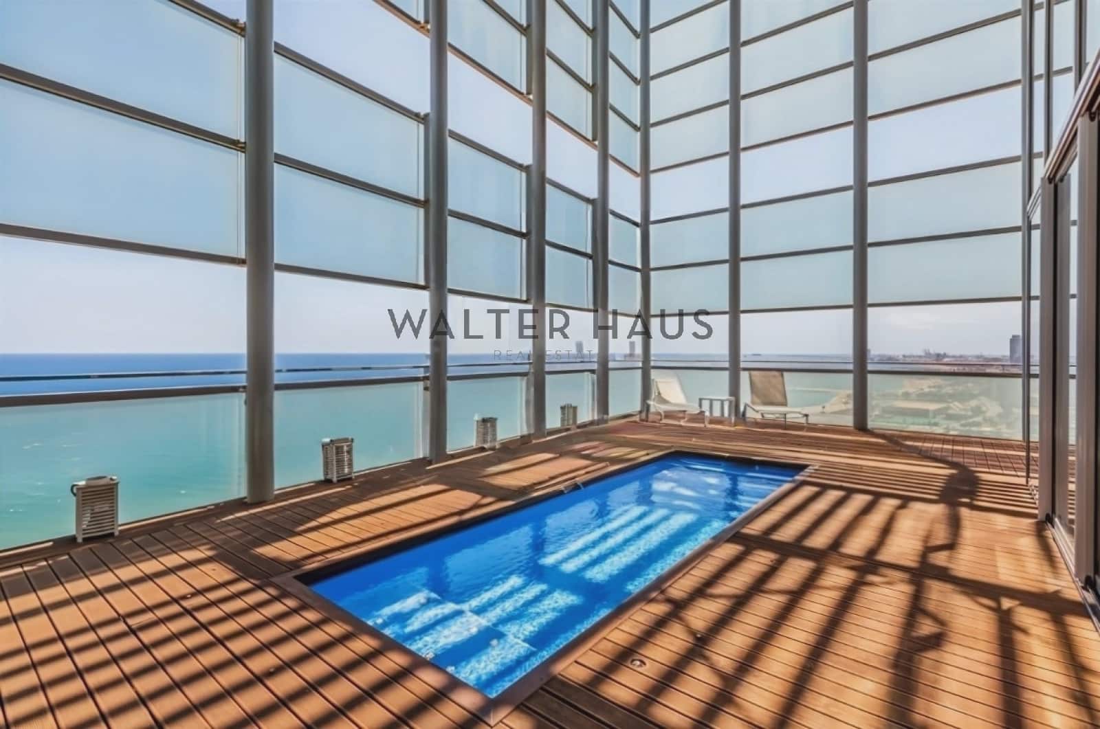 3 camera da letto Attico da affittare in Barcelona citta con piscina garage - 10.000 € (Rif: 8058989)