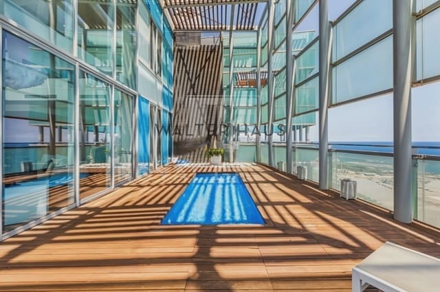 3 camera da letto Attico da affittare in Diagonal Mar i El Front Marítim del Poblenou, Barcelona città con piscina garage - 10.000 € (Rif: 8058989)