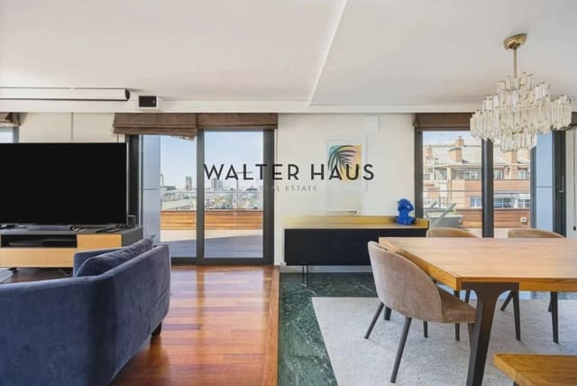 5 soveværelse Penthouse til leje i Sant Gervasi - Galvany, Barcelona by med swimmingpool - € 8.000 (Ref: 8129085)