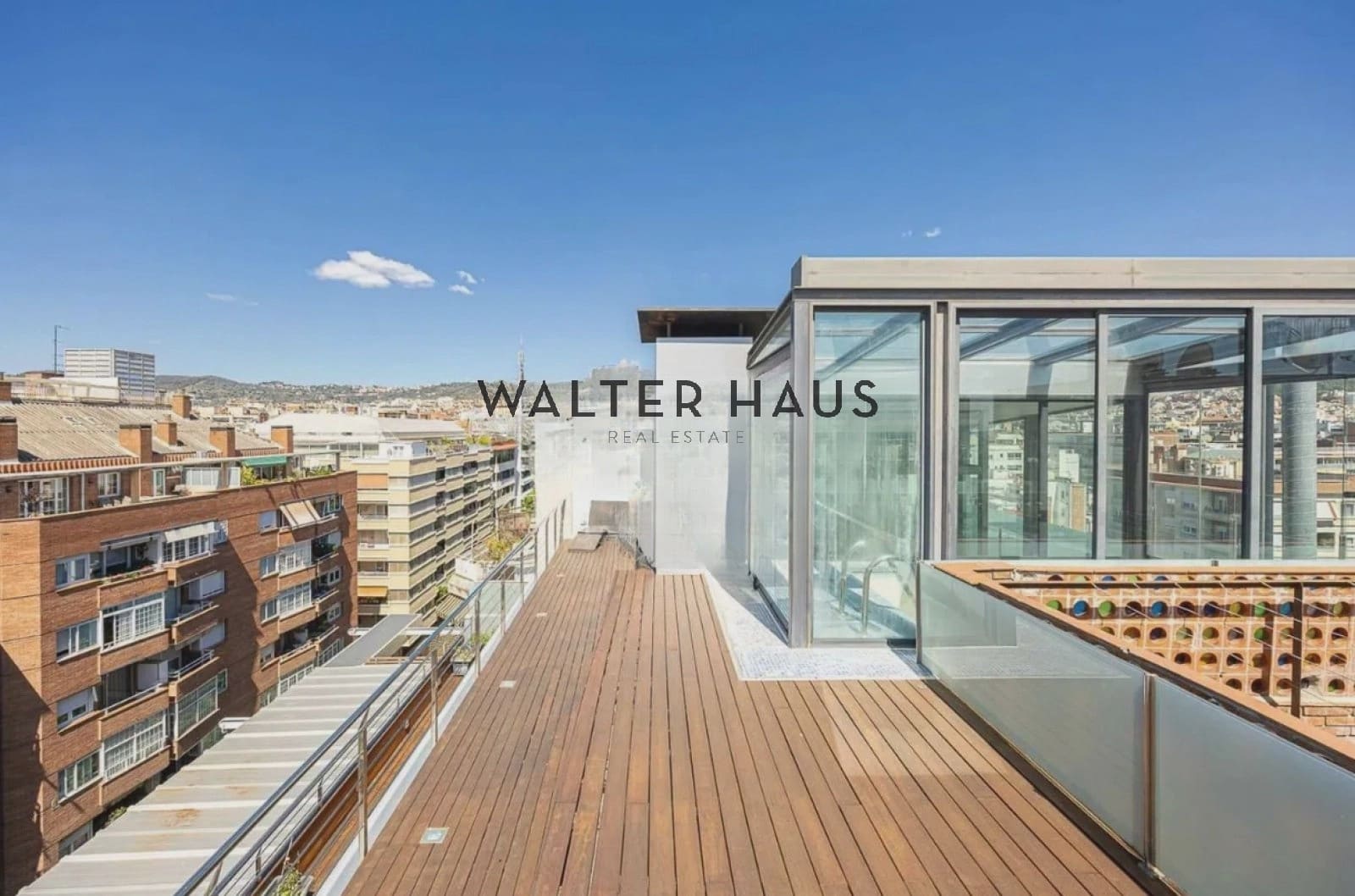 5 soveværelse Penthouse til leje i Barcelona by med swimmingpool - € 8.000 (Ref: 8129085)