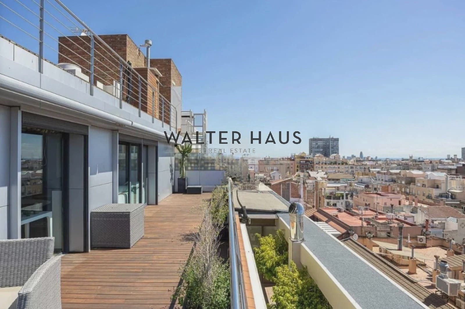 5 soveværelse Penthouse til leje i Barcelona by med swimmingpool - € 8.000 (Ref: 8129085)