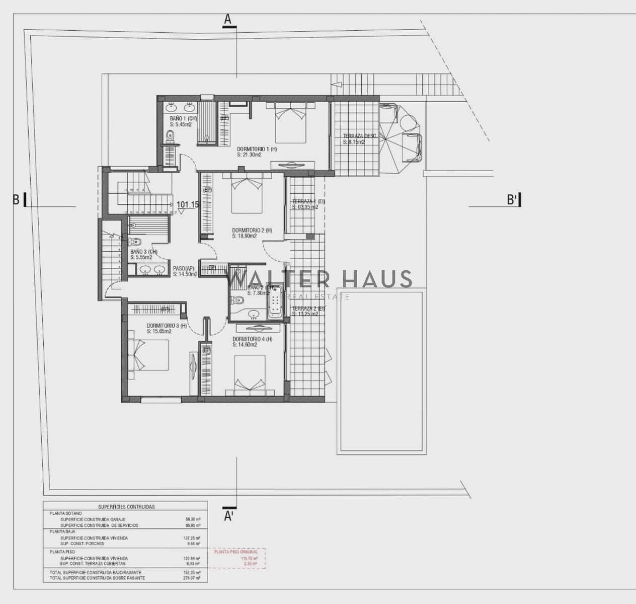 5 soveværelse Villa til salg i Calonge i Sant Antoni med swimmingpool - € 995.000 (Ref: 8176320)