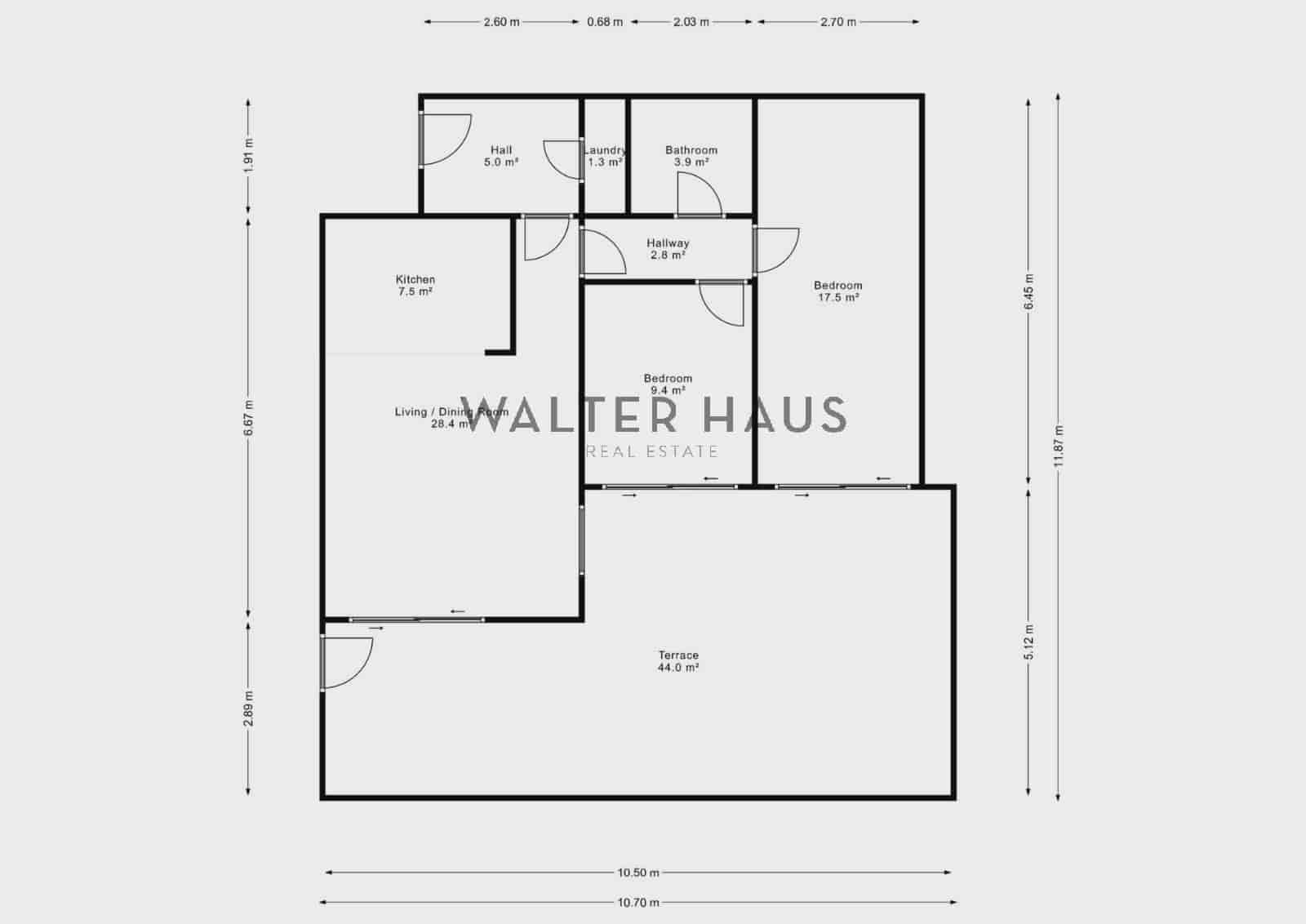 2 quarto Apartamento para venda em Barcelona cidade - 748 000 € (Ref: 8285153)