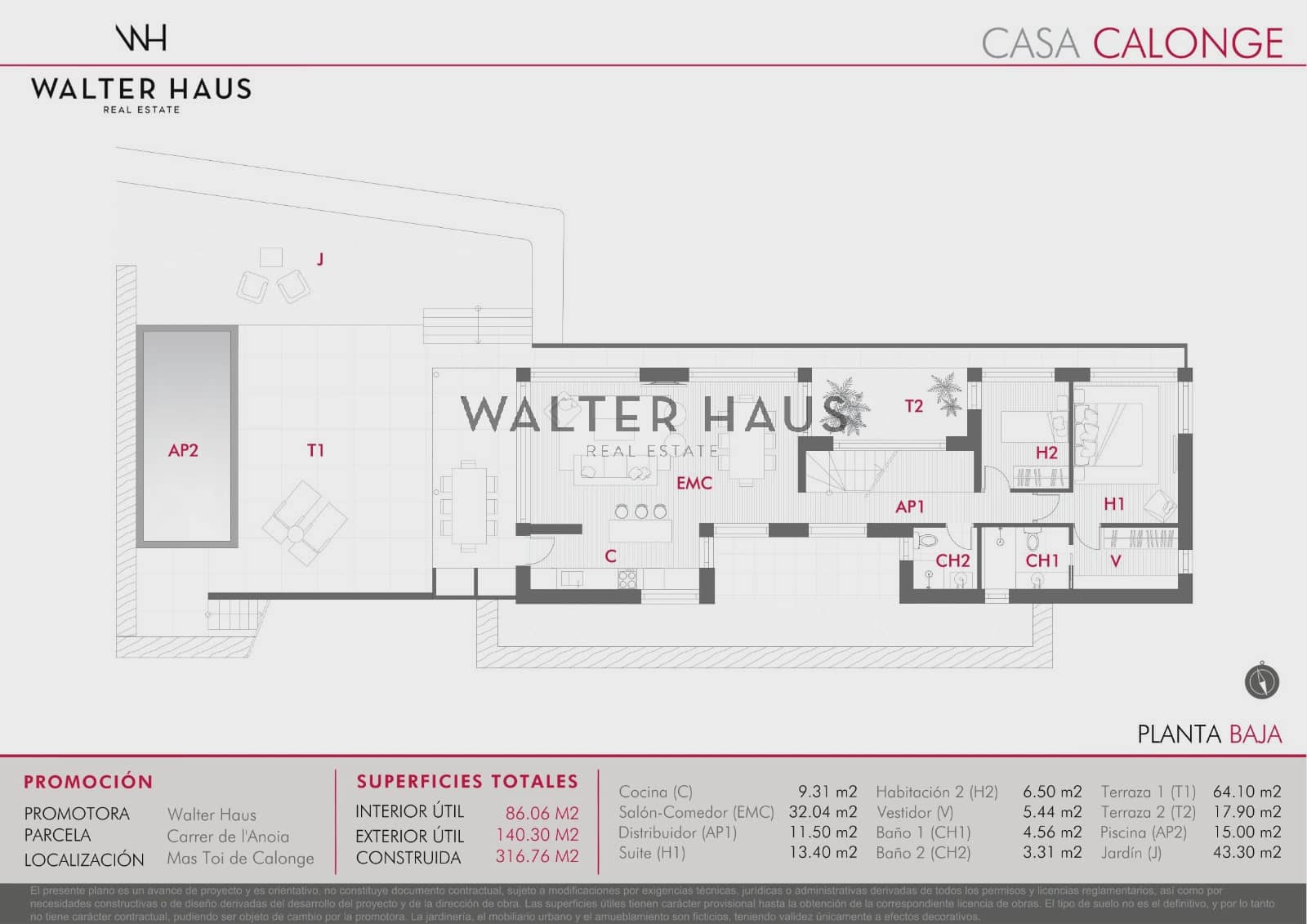 4 sovrum Villa till salu i Calonge i Sant Antoni - 950 000 € (Ref: 8478686)