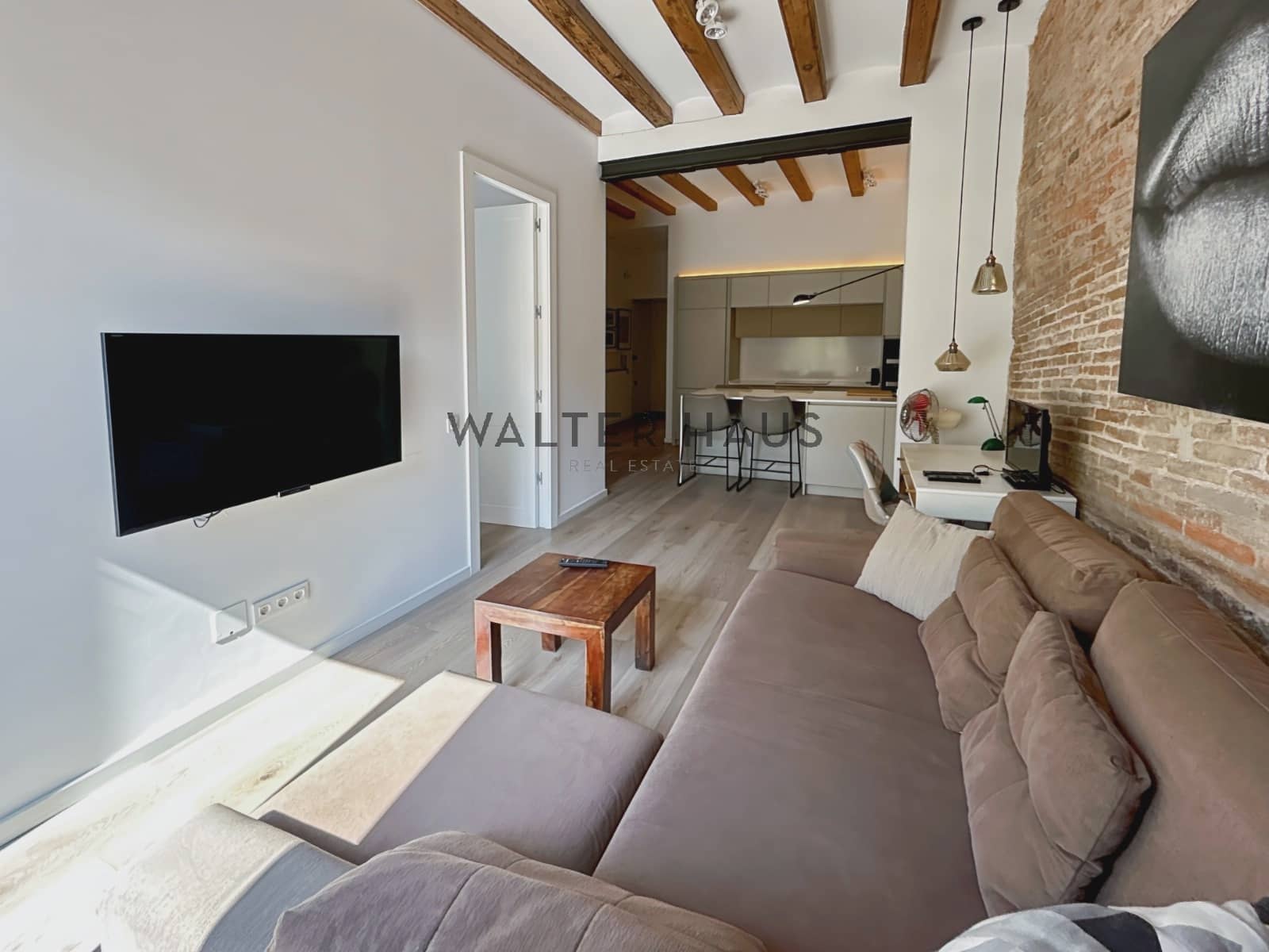 1 quarto Apartamento para arrendar em Barcelona cidade - 1 950 € (Ref: 8491301)