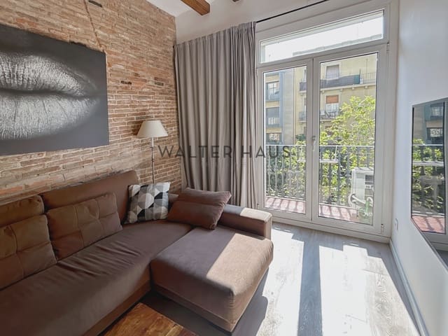 1 quarto Apartamento para arrendar em El Fort Pienc, Barcelona cidade - 1 950 € (Ref: 8491301)