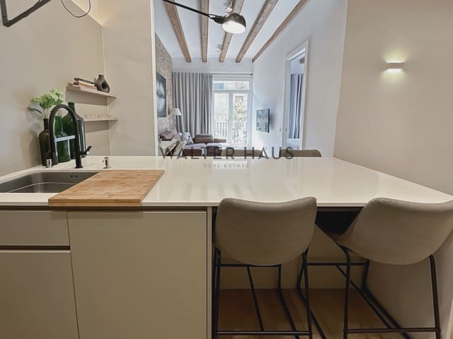 1 quarto Apartamento para arrendar em El Fort Pienc, Barcelona cidade - 1 950 € (Ref: 8491301)