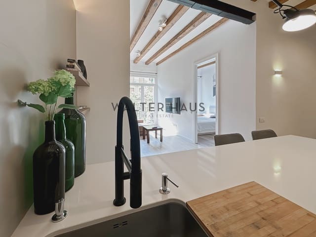 1 quarto Apartamento para arrendar em El Fort Pienc, Barcelona cidade - 1 950 € (Ref: 8491301)