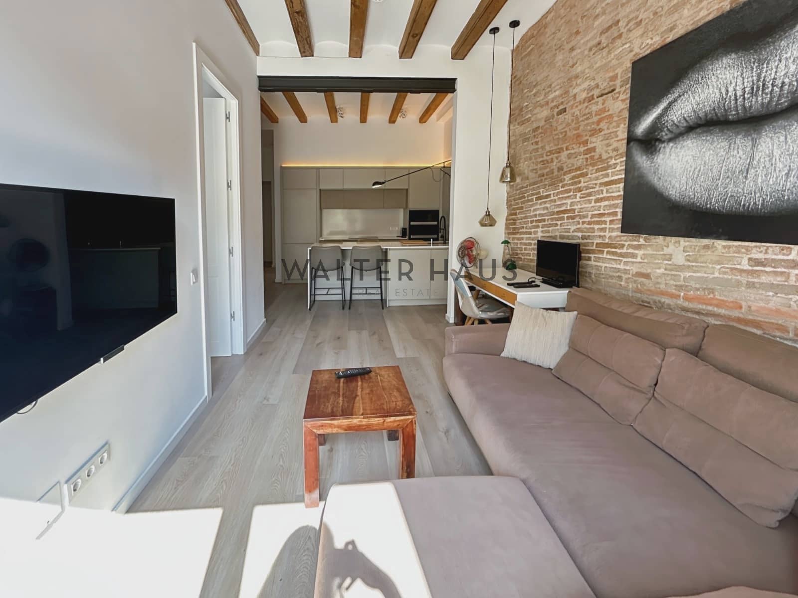 1 quarto Apartamento para arrendar em Barcelona cidade - 1 950 € (Ref: 8491301)