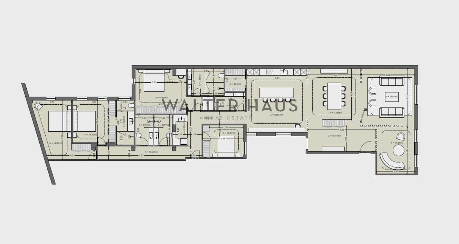 4 bedroom Flat for sale in Madrid city - € 2,490,000 (Ref: 8617638)