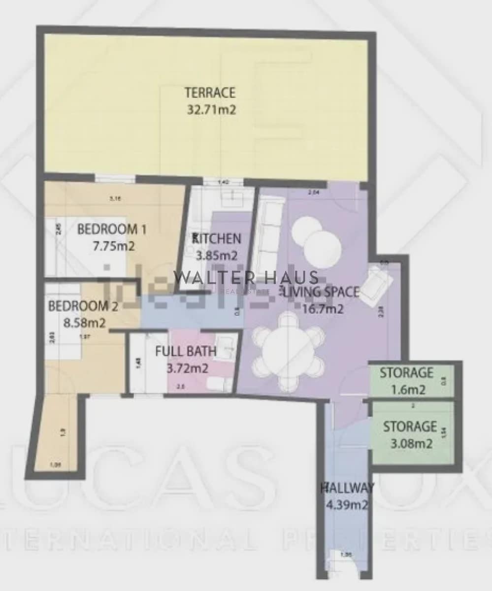 2 camera da letto Attico in vendita in Madrid citta con piscina - 1.150.000 € (Rif: 8688547)