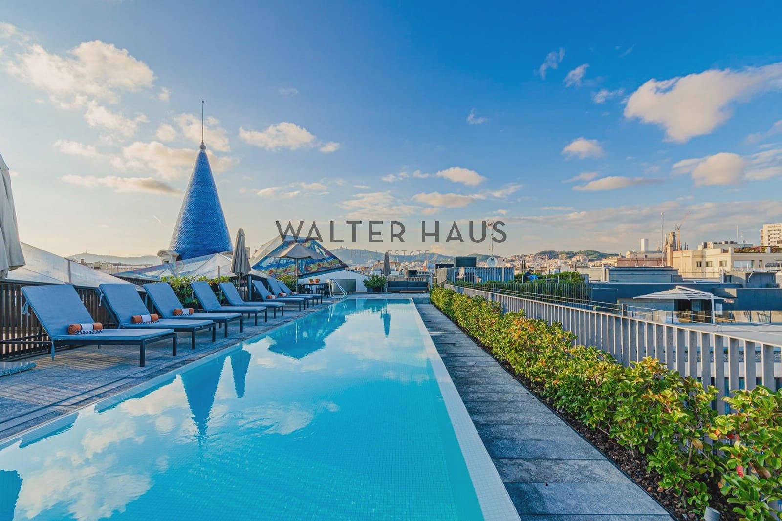 2 soveværelse Lejlighed til leje i Barcelona by med swimmingpool - € 8.000 (Ref: 8703189)