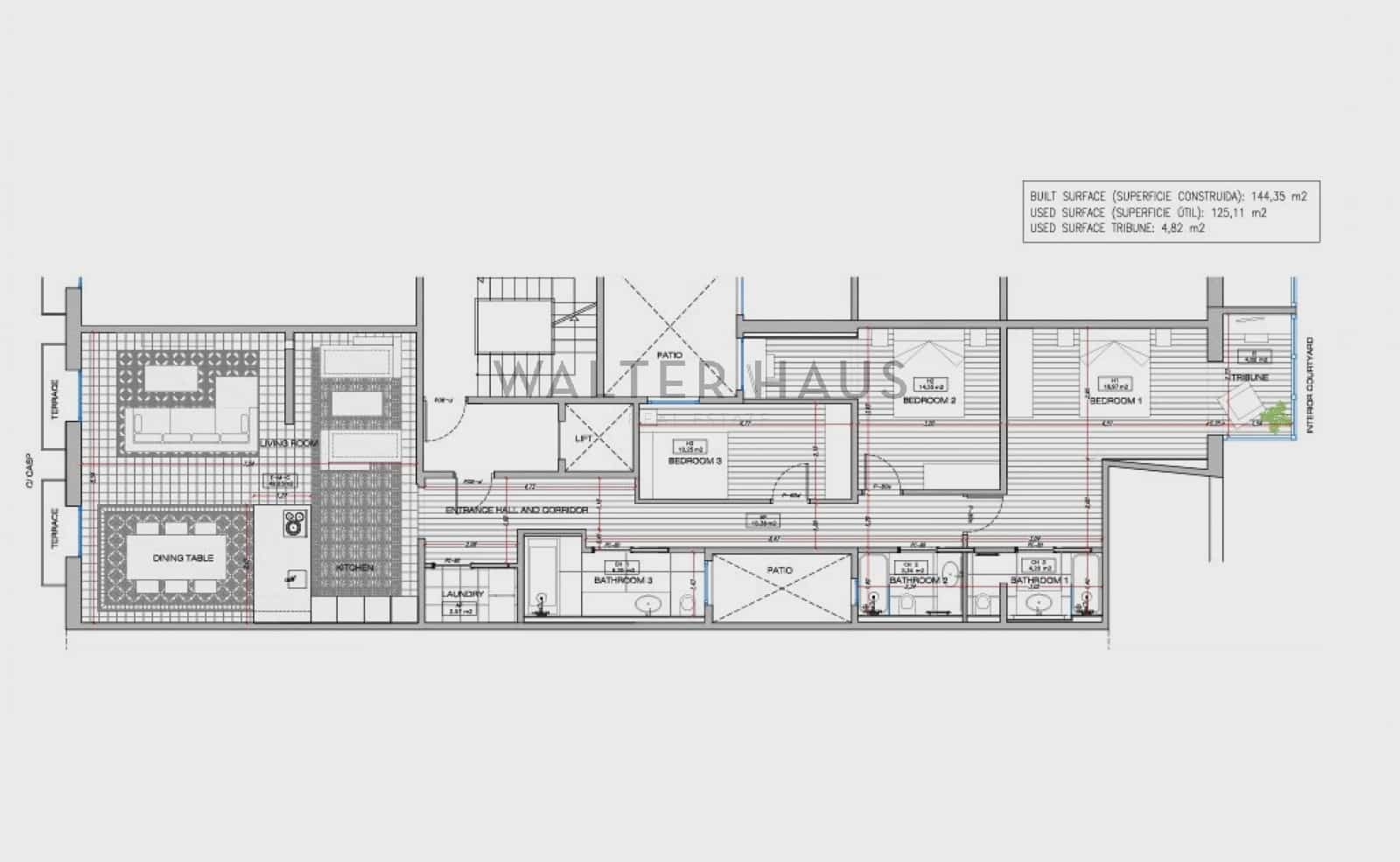3 bedroom Flat for sale in Barcelona city - € 1,445,000 (Ref: 8708586)