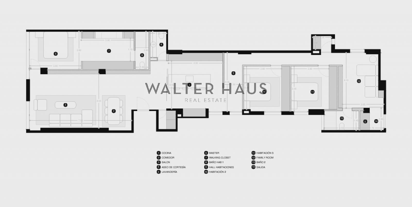4 soveværelse Lejlighed til salg i Madrid by - € 2.890.000 (Ref: 8722685)