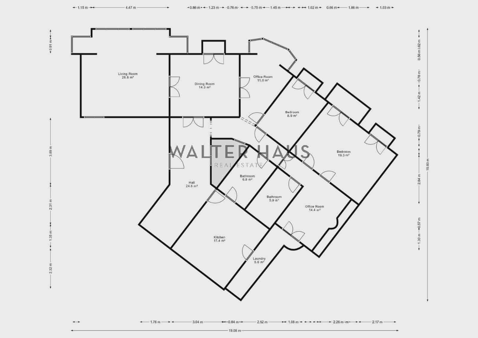 3 sypialnia Mieszkanie na sprzedaż w Miasto Barcelona - 1 580 000 € (Ref: 8734578)