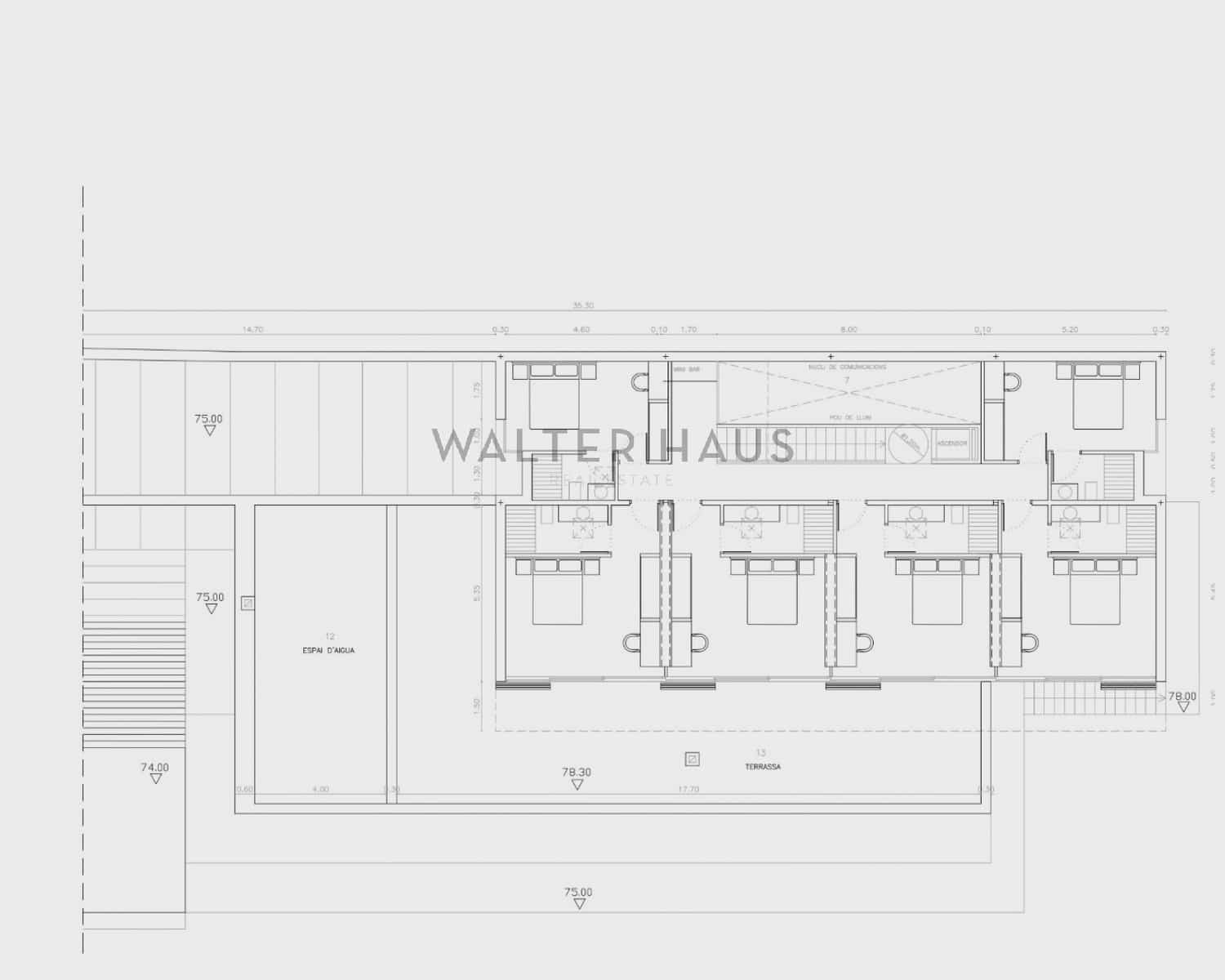 7 sypialnia Willa na sprzedaż w Sant Feliu de Guixols - 7 200 000 € (Ref: 8737026)