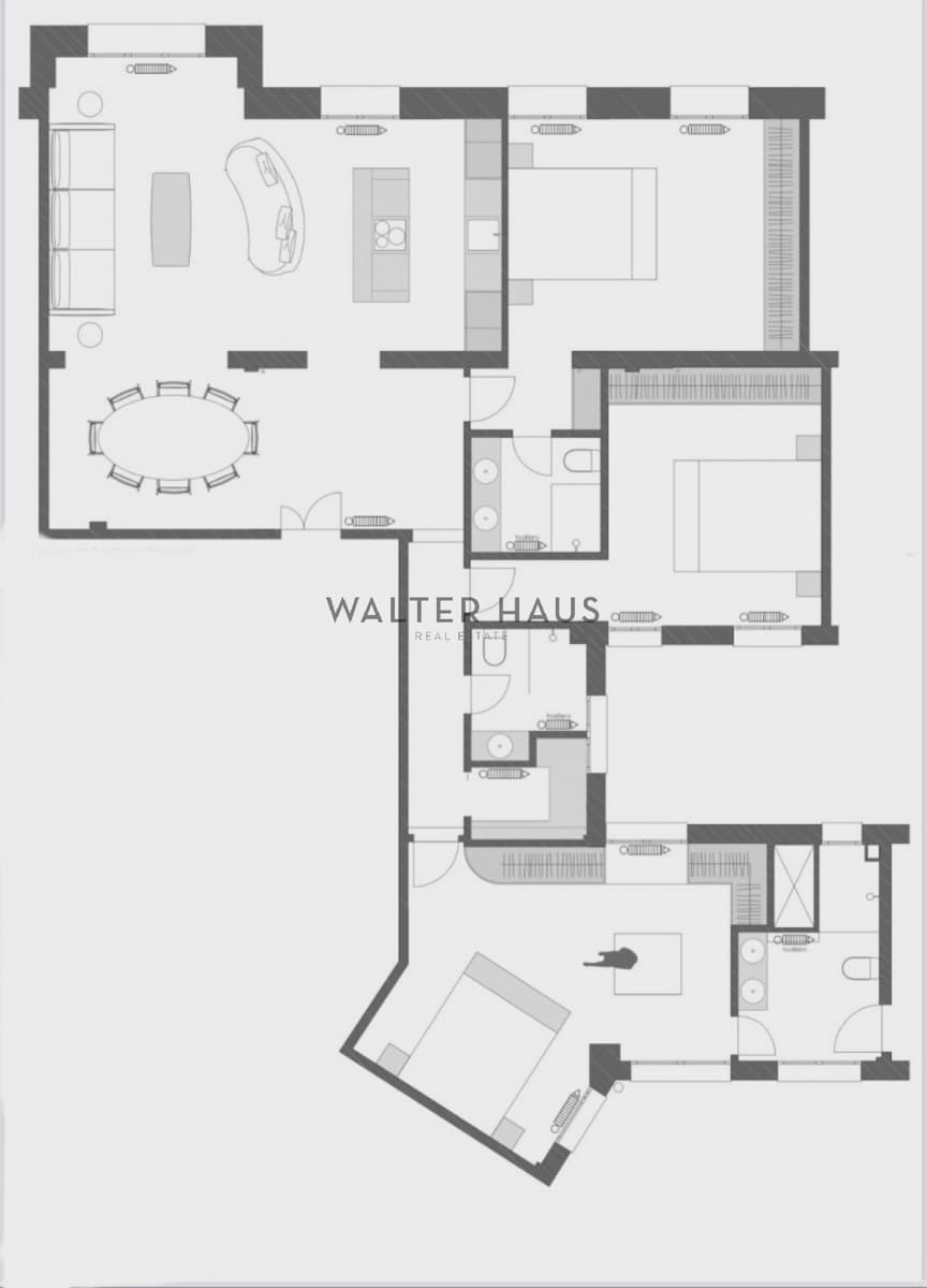 3 soveværelse Lejlighed til salg i Madrid by - € 2.999.000 (Ref: 8754811)