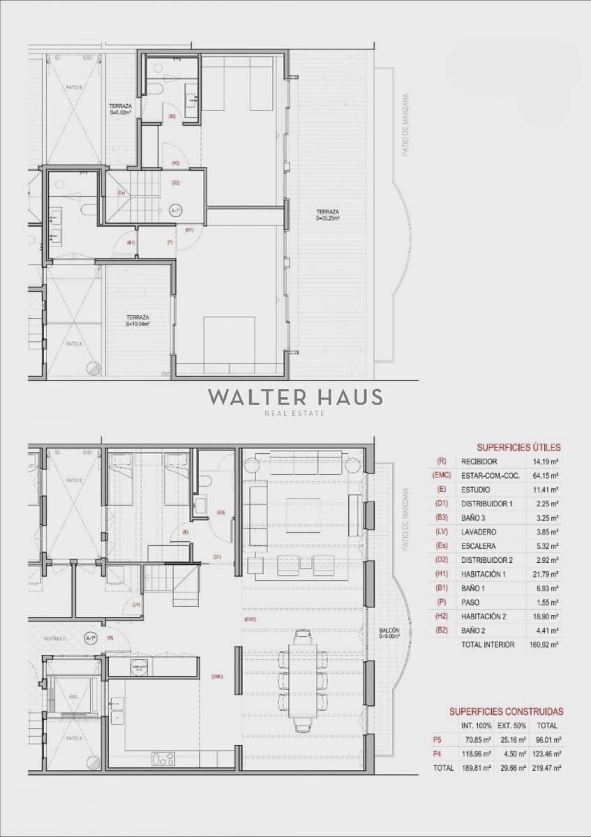 4 soveværelse Penthouse til salg i Barcelona by - € 3.250.000 (Ref: 8759219)