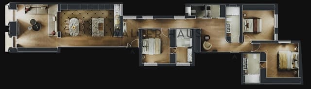 3 sypialnia Mieszkanie na sprzedaż w Recoletos, Miasto Madryt - 4 300 000 € (Ref: 8769279)