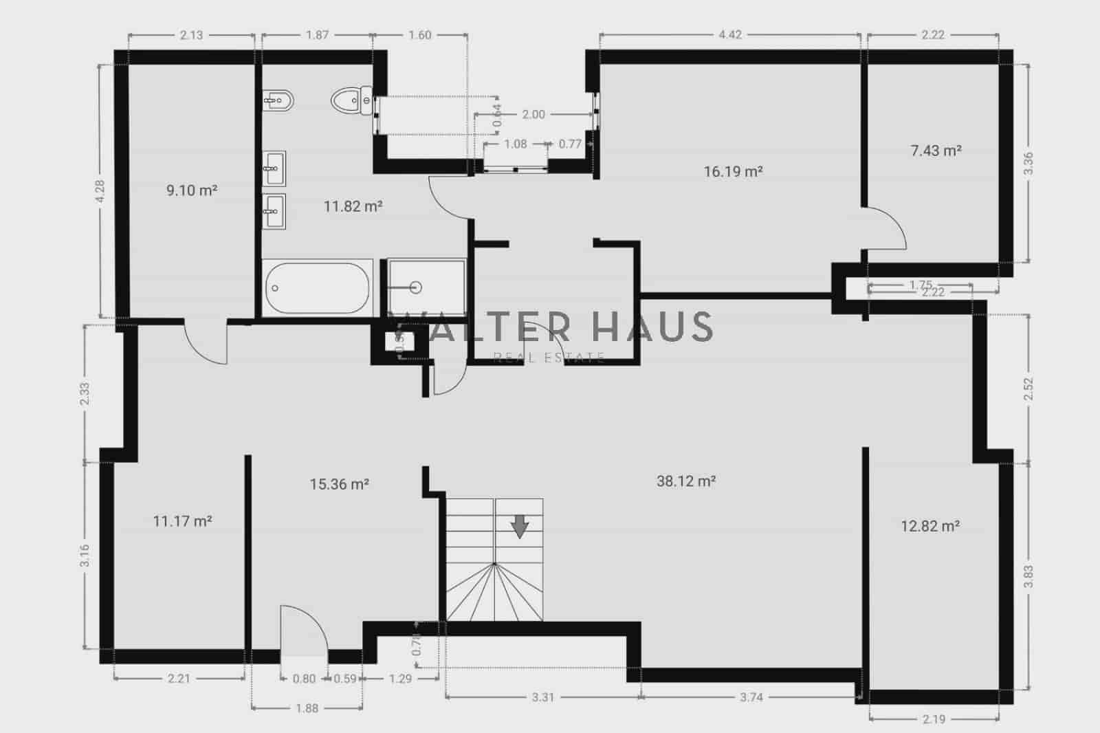 4 soveværelse Lejlighed til salg i Barcelona by med swimmingpool - € 2.500.000 (Ref: 8829927)