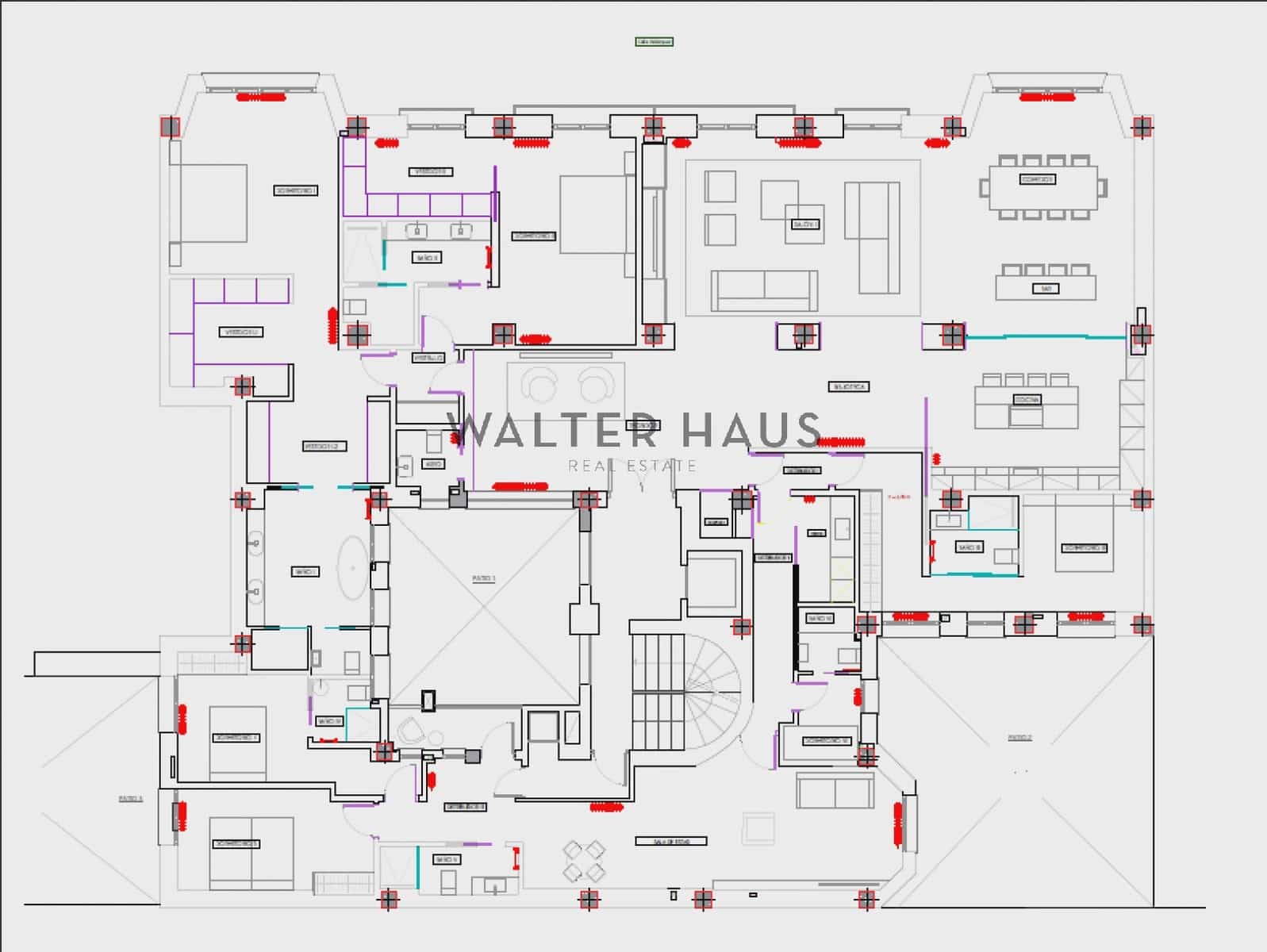 5 soveværelse Lejlighed til salg i Madrid by med swimmingpool - € 6.800.000 (Ref: 8848460)