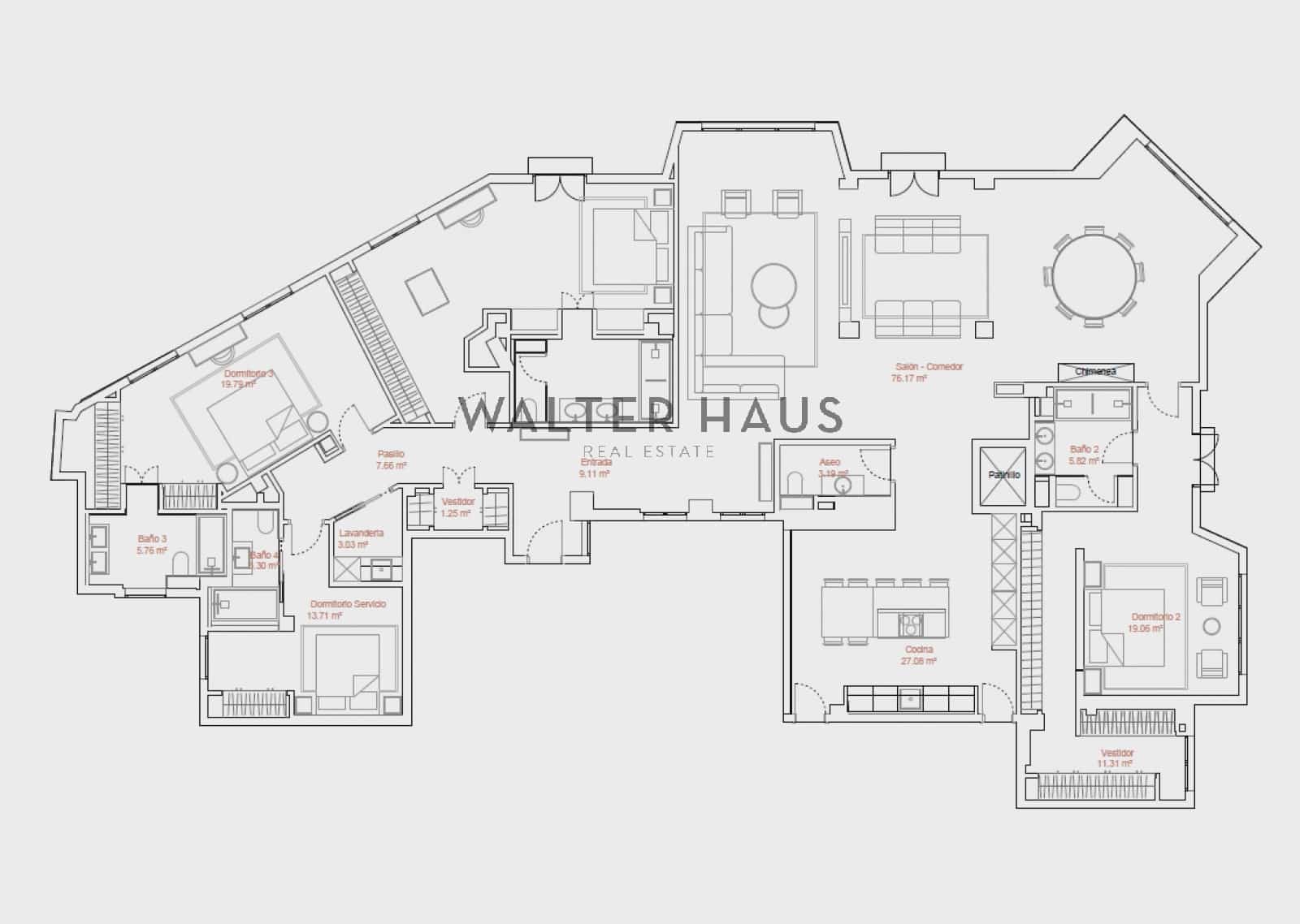 4 bedroom Flat for sale in Madrid city - € 4,700,000 (Ref: 8893854)