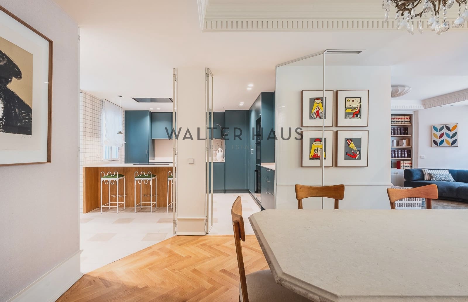 4 soveværelse Lejlighed til salg i Madrid by med swimmingpool - € 2.950.000 (Ref: 8947133)