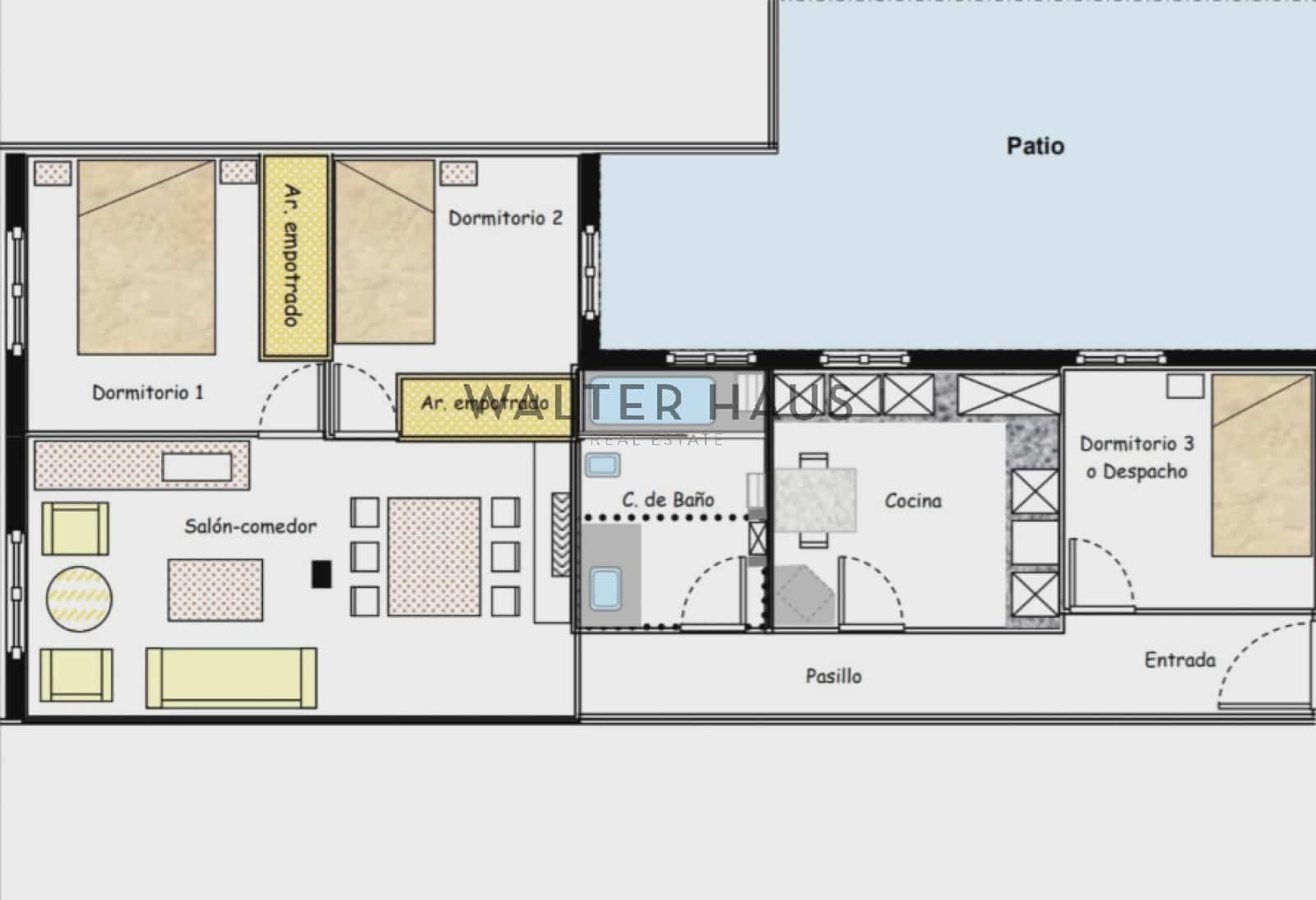 3 slaapkamer Flat te koop in Madrid stad met zwembad - € 750.000 (Ref: 8971357)