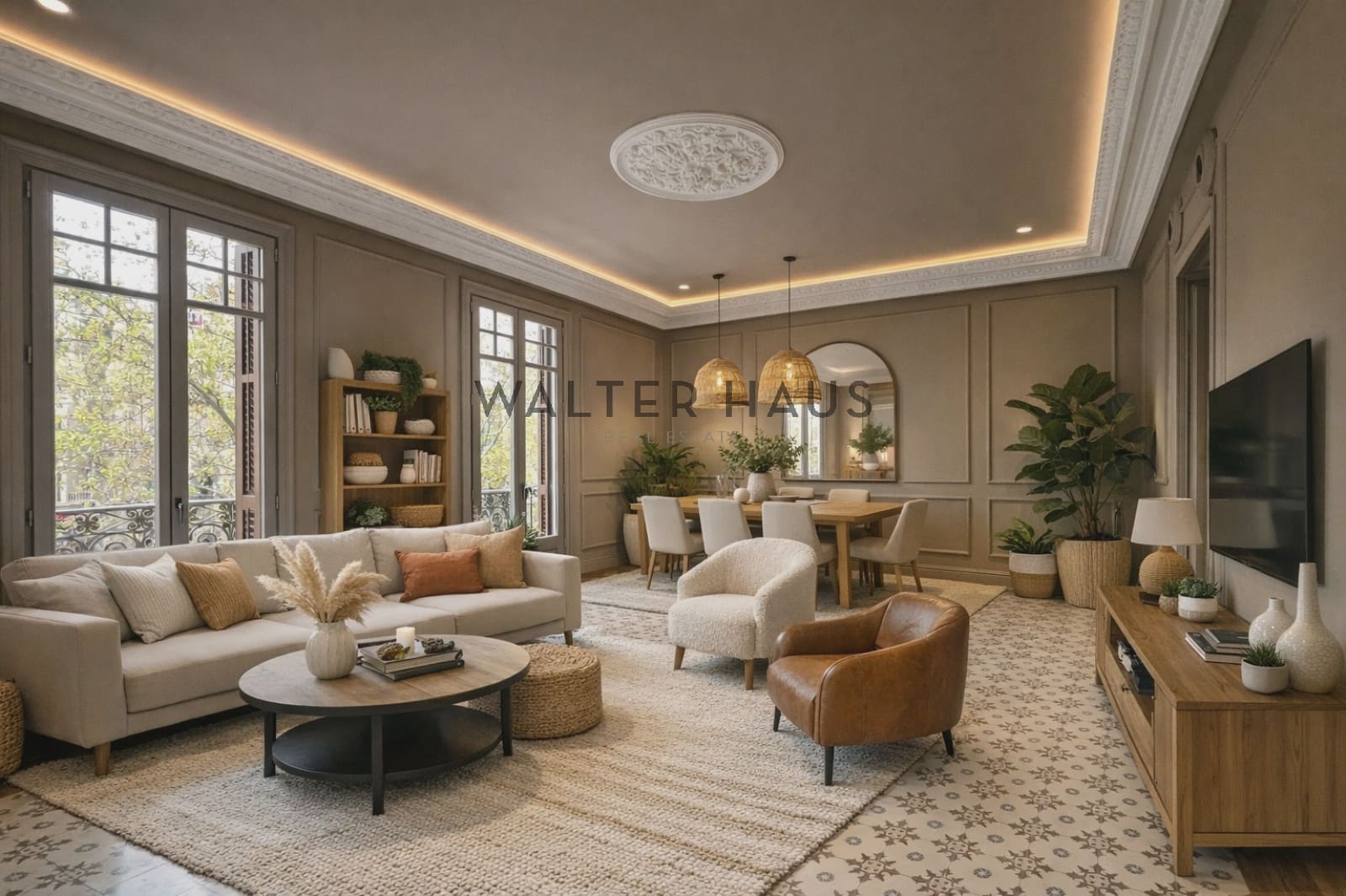 3 soveværelse Lejlighed til leje i Barcelona by - € 5.939 (Ref: 8990116)