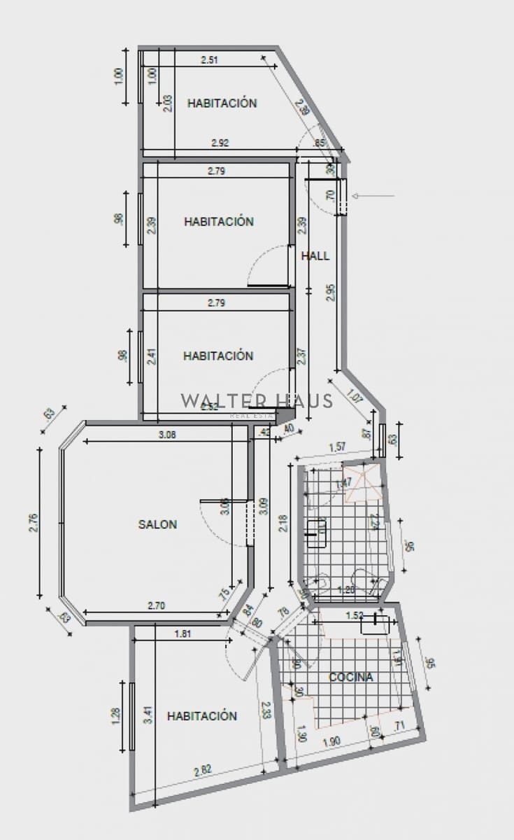 4 sypialnia Mieszkanie na sprzedaż w Miasto Madryt - 750 000 € (Ref: 9019553)