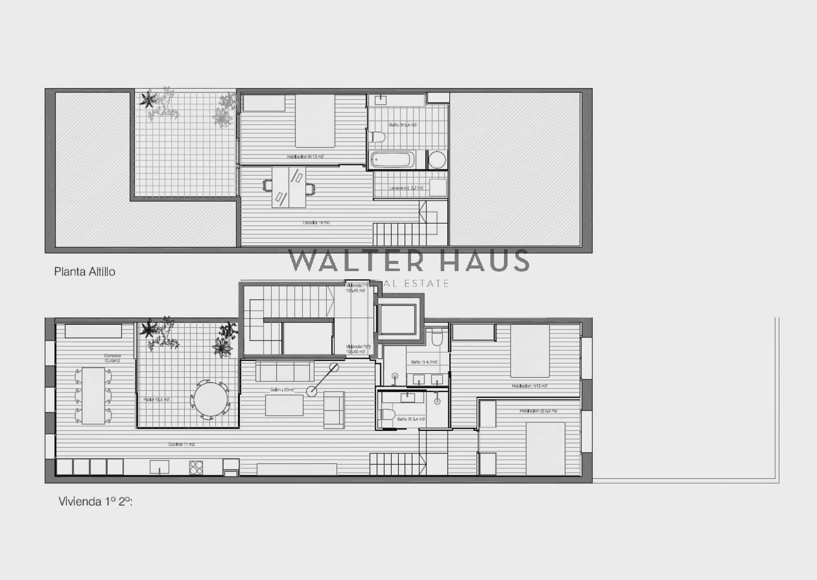 3 soveværelse Penthouse til salg i Barcelona by - € 890.000 (Ref: 9035642)