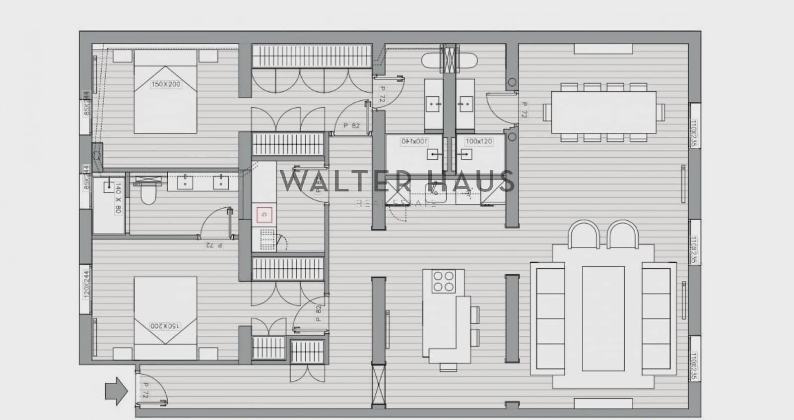3 sovrum Lägenhet till salu i Madrid stad - 2 800 000 € (Ref: 9047096)