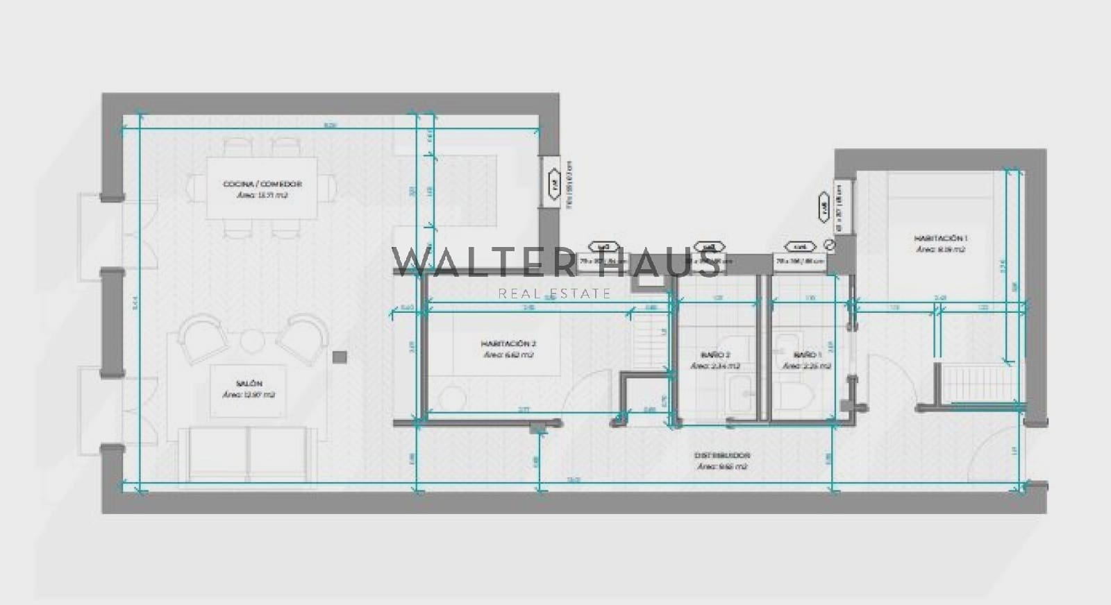 2 soveværelse Lejlighed til salg i Madrid by - € 1.120.000 (Ref: 9064146)