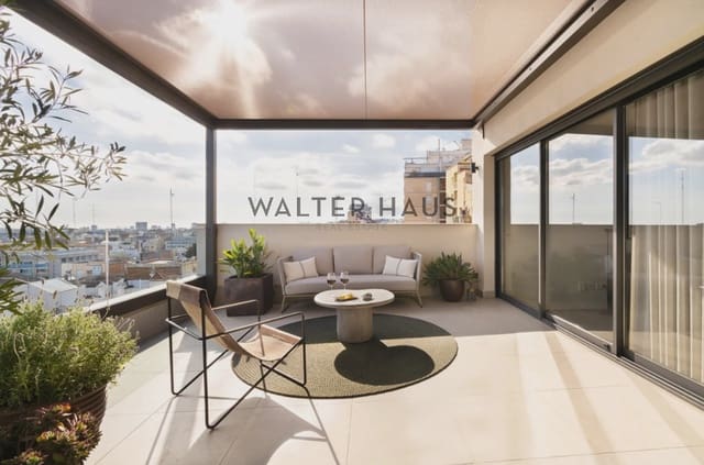 3 sovrum Takvåning att hyra i La Salut, Barcelona stad med pool - 8 900 € (Ref: 9064535)