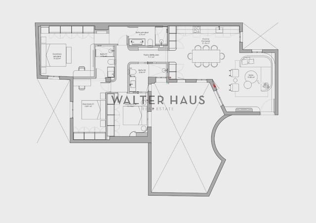 3 sovrum Lägenhet till salu i Jerónimos, Madrid stad - 2 160 000 € (Ref: 9080967)