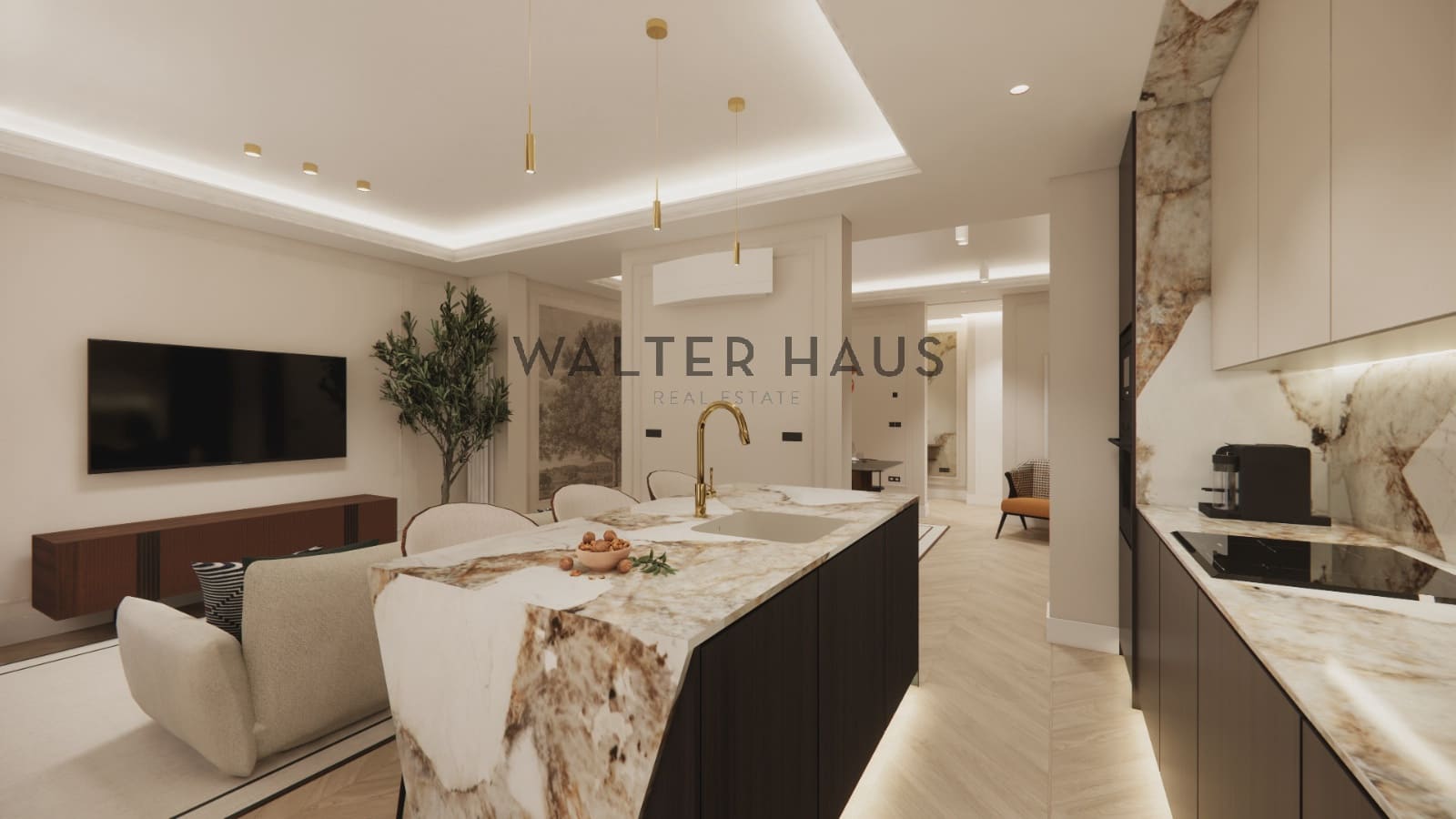 3 soverom Leilighet til salgs i Madrid by med svømmebasseng - € 1 459 000 (Ref: 9084764)