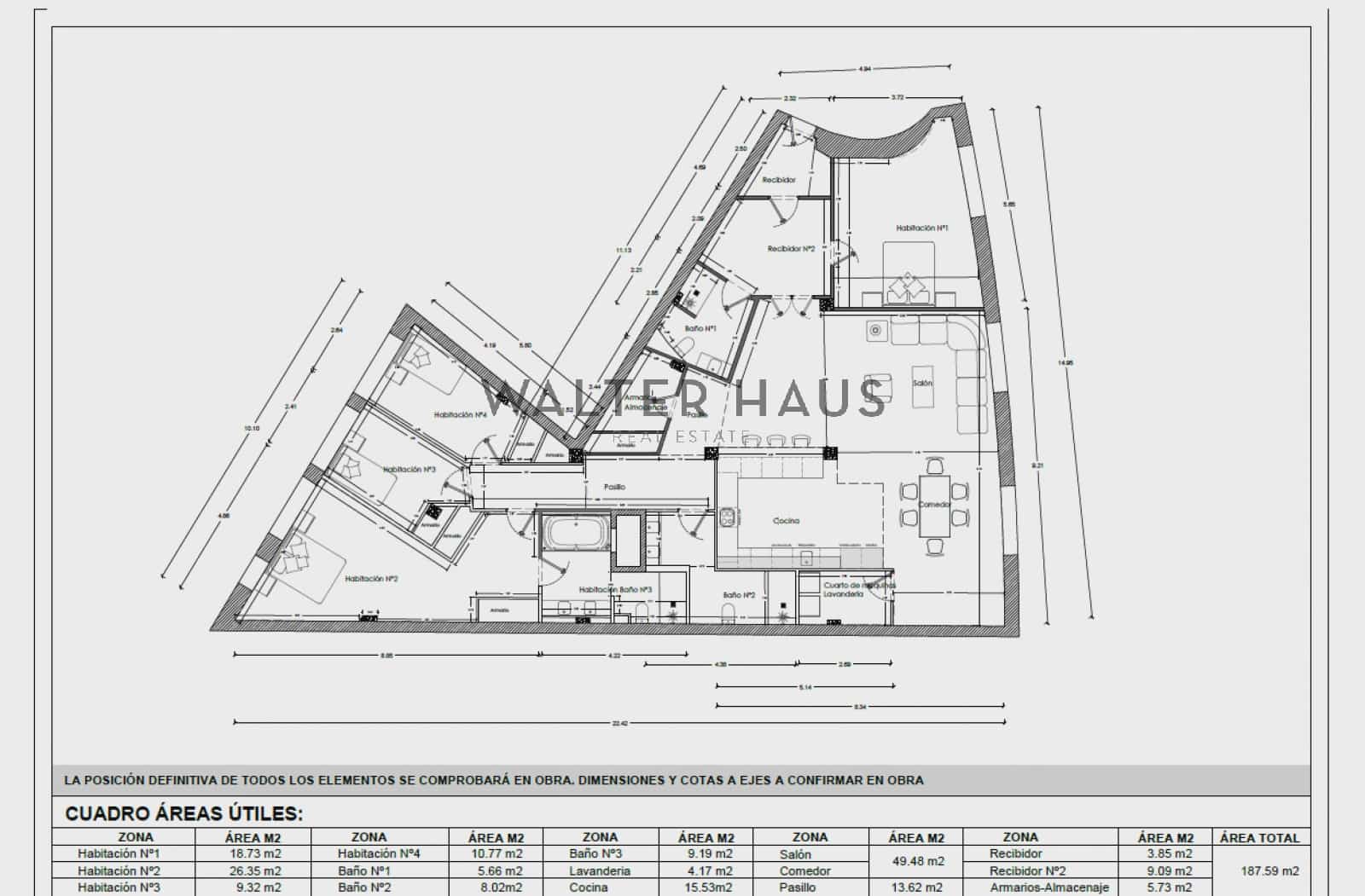 4 soveværelse Lejlighed til salg i Barcelona by - € 1.250.000 (Ref: 9085713)