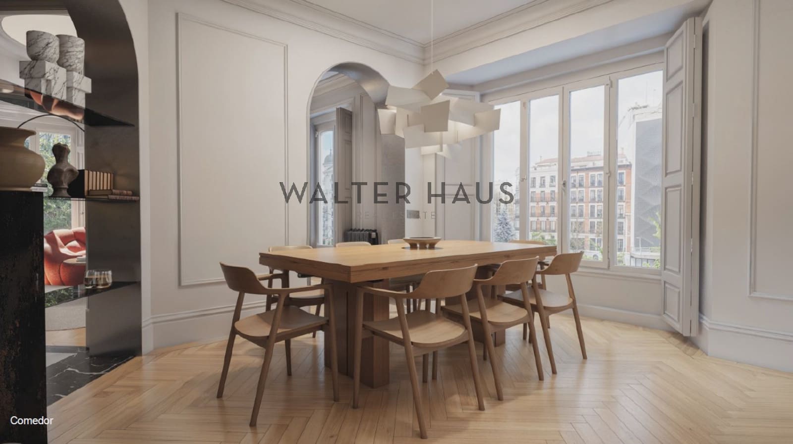 3 soveværelse Lejlighed til salg i Madrid by - € 3.600.000 (Ref: 9113627)