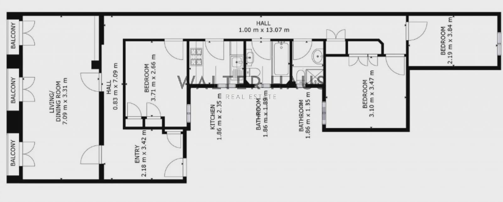 3 sypialnia Mieszkanie na sprzedaż w Miasto Madryt z basenem - 885 000 € (Ref: 9113628)