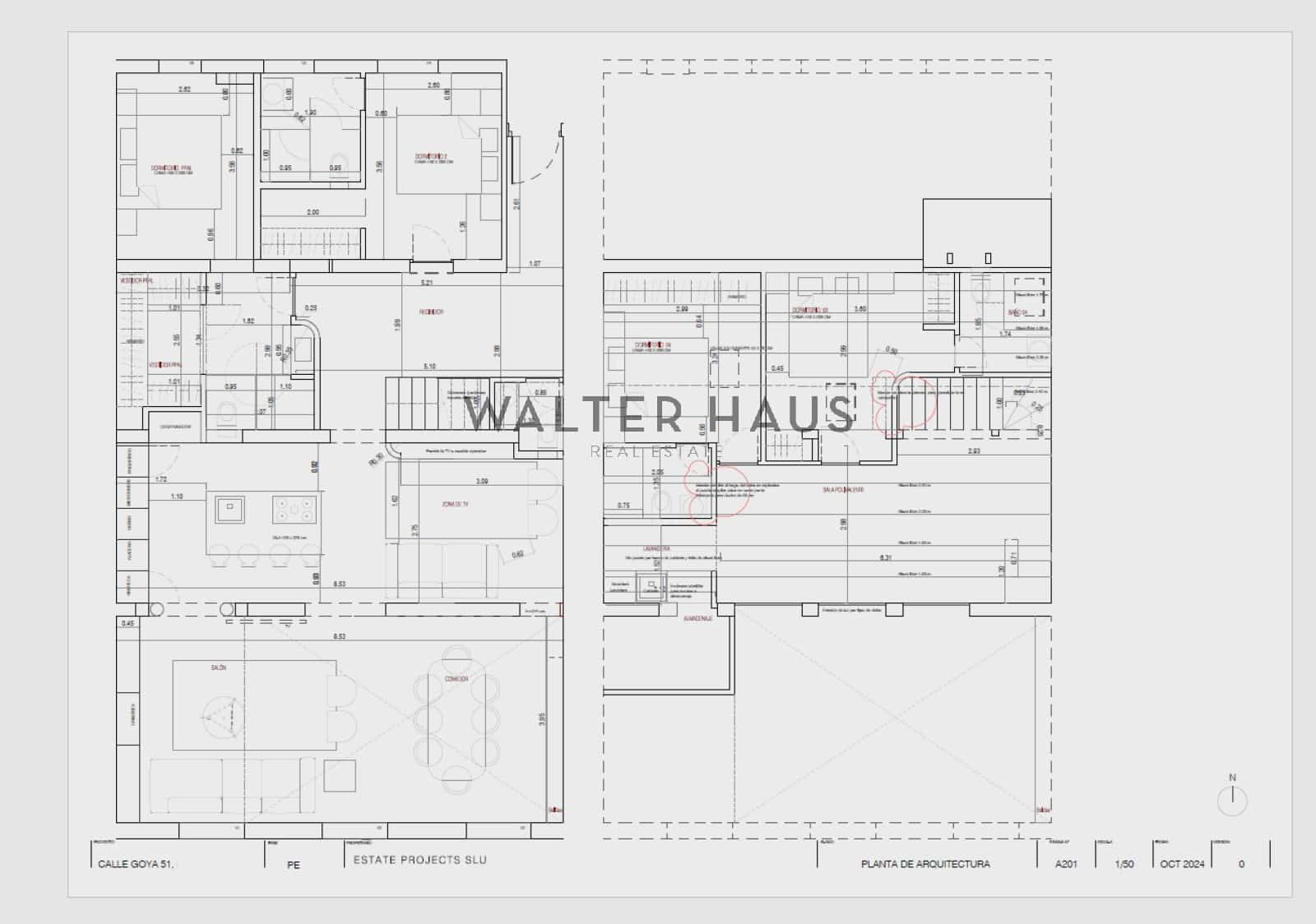 4 soveværelse Lejlighed til salg i Madrid by - € 3.200.000 (Ref: 9131861)