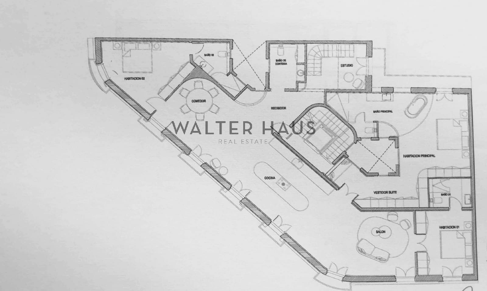 4 chambre Appartement à vendre à Barcelone ville - 2 750 000 € (Ref: 9131862)