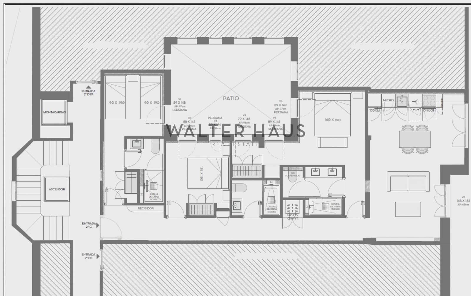 3 chambre Appartement à vendre à Madrid ville - 1 489 000 € (Ref: 9133773)