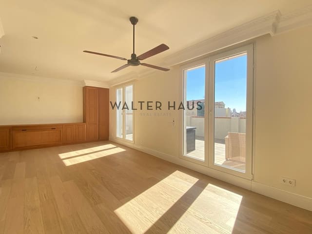 Ático de 2 habitaciones en Castellana, Madrid ciudad en alquiler - 6.000 € (Ref: 9136432)