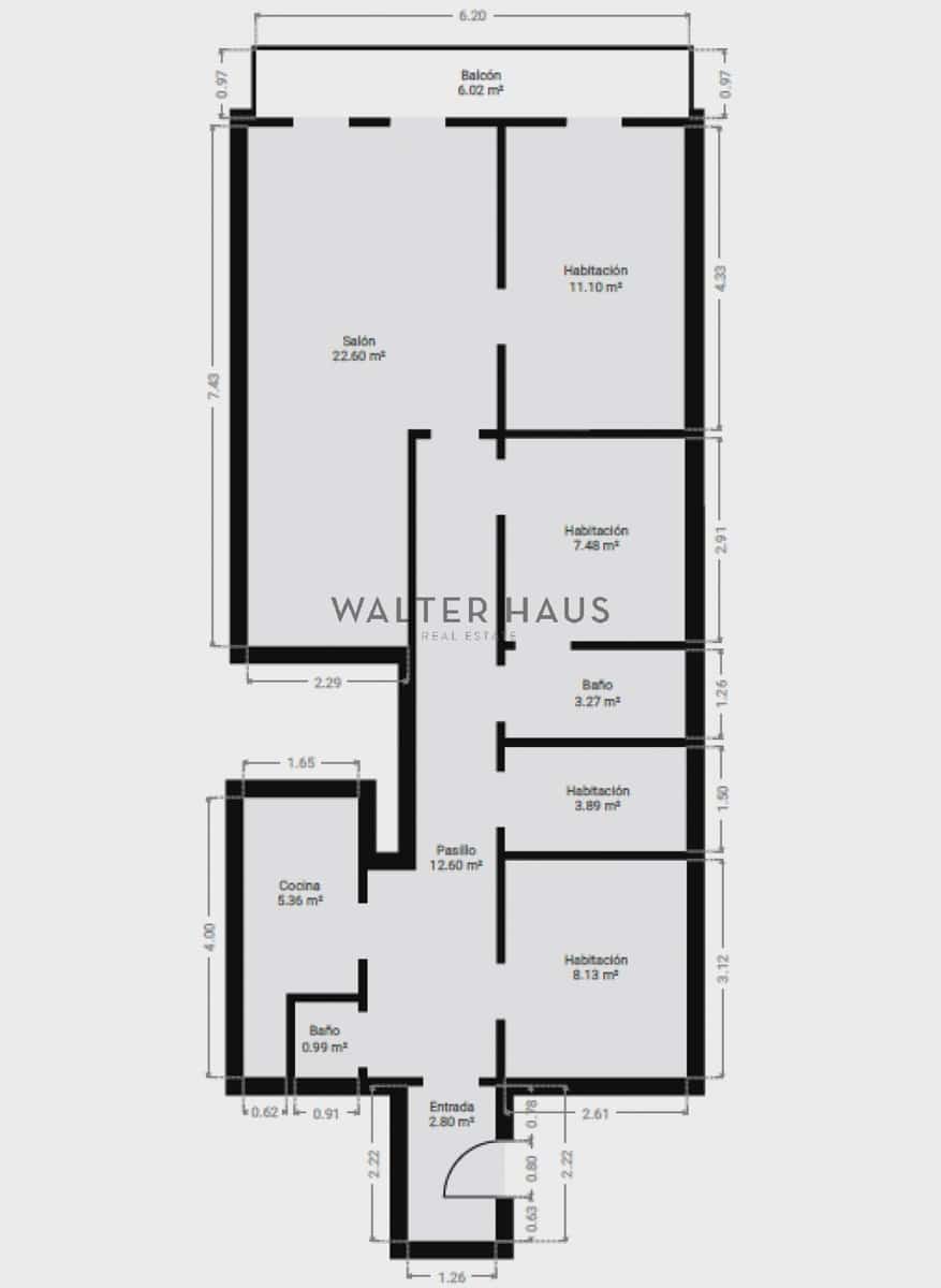 3 quarto Apartamento para venda em Barcelona cidade - 850 000 € (Ref: 9138615)