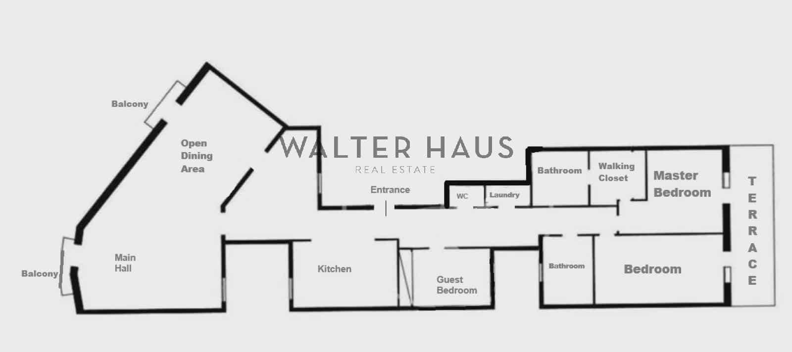 3 soveværelse Lejlighed til salg i Barcelona by med swimmingpool - € 1.750.000 (Ref: 9168344)