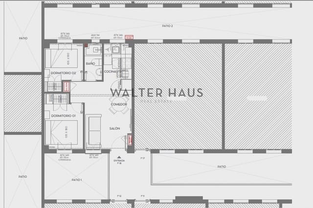 2 bedroom Flat for sale in Ibiza, Madrid city - € 569,000 (Ref: 9181686)