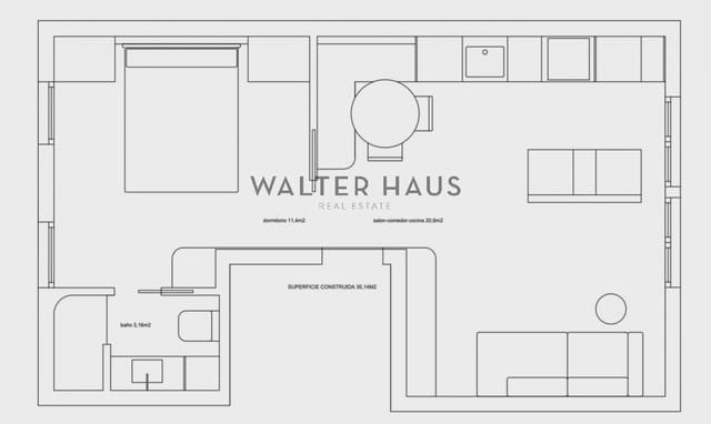 1 bedroom Flat for sale in El Viso, Madrid city - € 595,000 (Ref: 9187467)