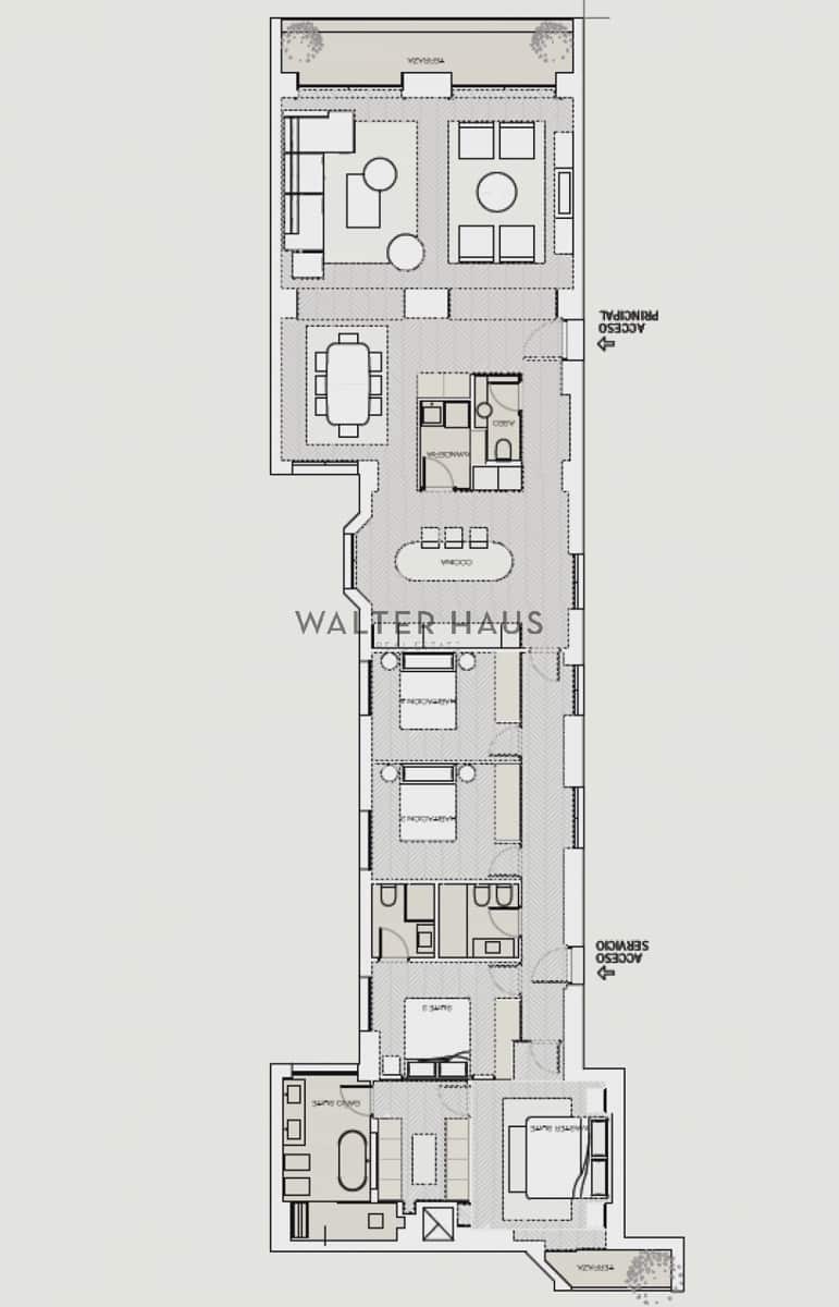 4 soverom Leilighet til salgs i Madrid by - € 3 600 000 (Ref: 9223645)
